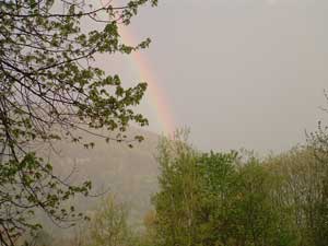 Rainbow over Clove Valley